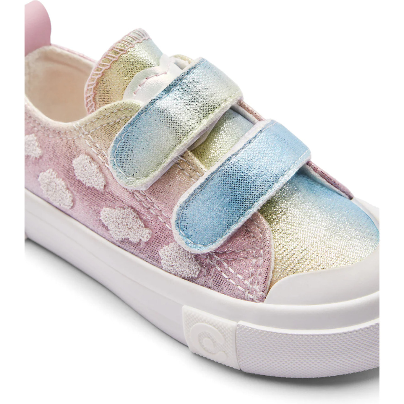 Zapatillas Bajas de Bebés Doble Tira Adherente Multicolor