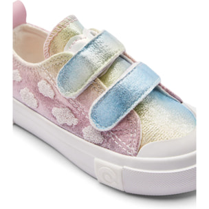 Zapatillas Bajas de Bebés Doble Tira Adherente Multicolor