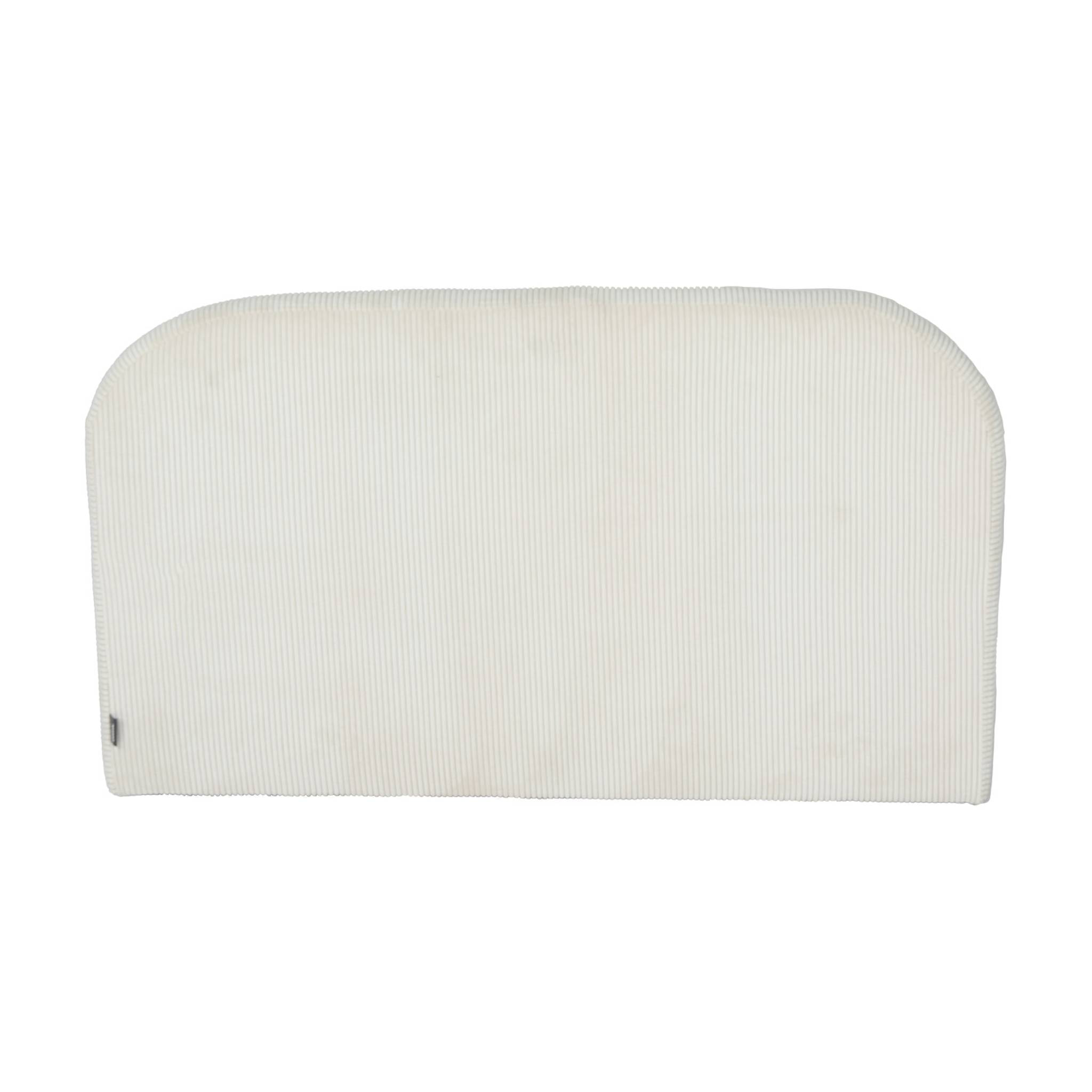 Canapé lit enfant en velours côtelé dépliable. couleur crème. L 90 x P 43 x H 51.5 cm