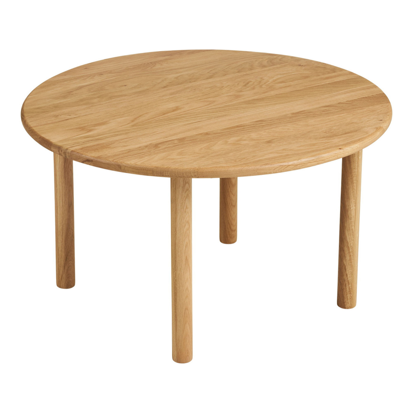 Jena - Tavolino da caffè in rovere naturale ø70x40 cm