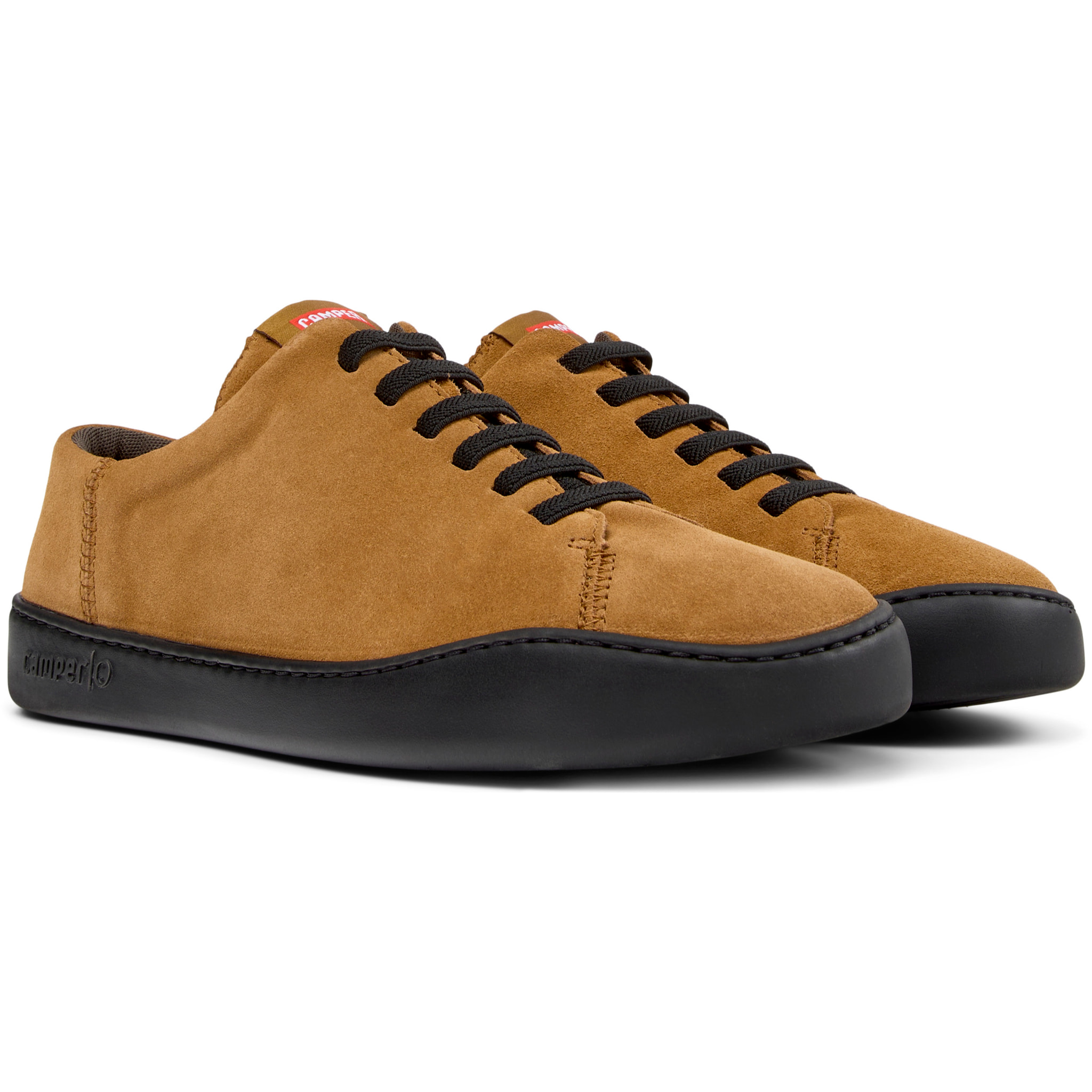 Sneakers - CAMPER Peu Touring - Marrone - Pelle scamosciata