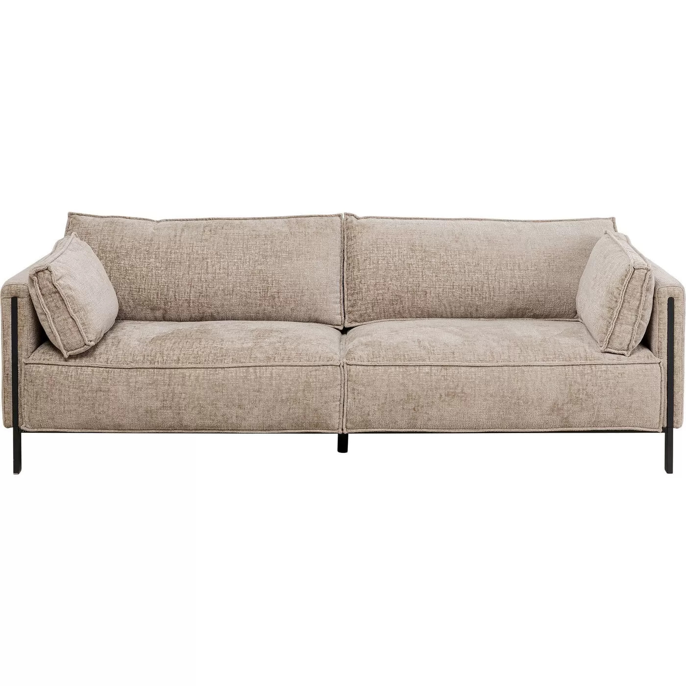 Canapé Victor 3 places beige Kare Design