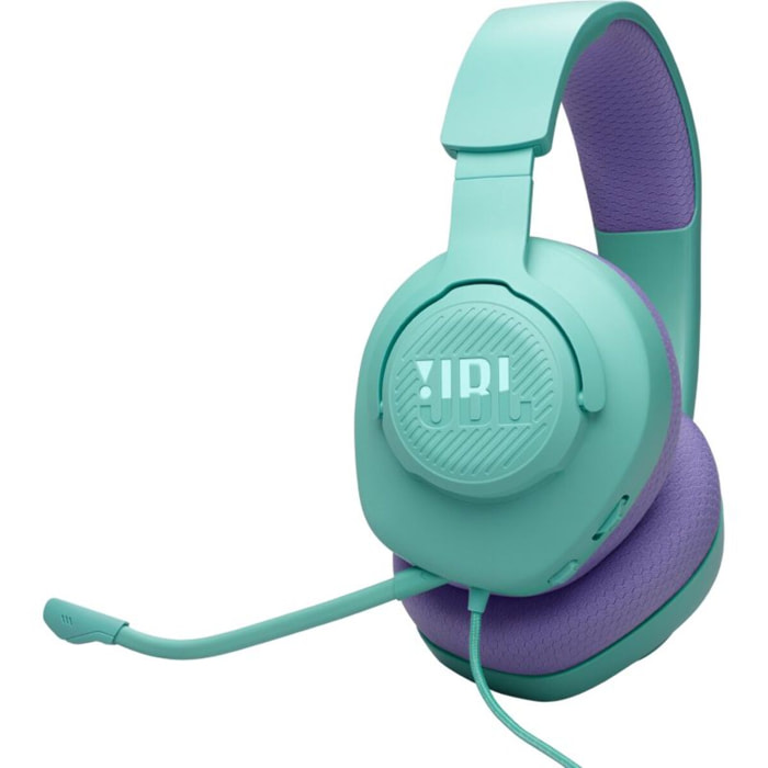 Casque gamer JBL Quantum 100M2 Bleu Cyan