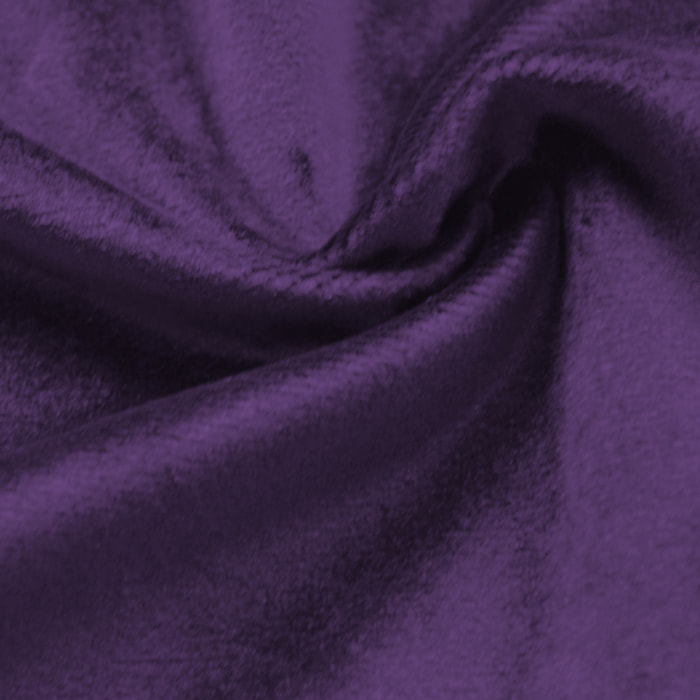 Tissu en velours uni ameublement - Violet