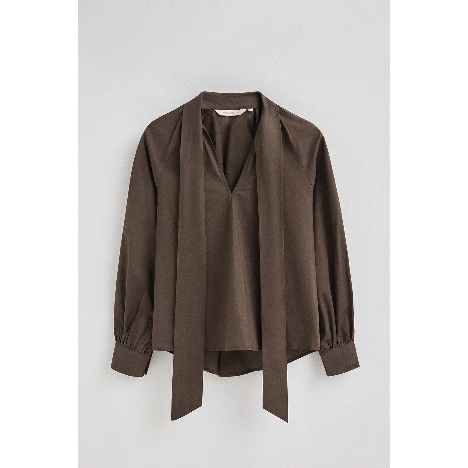 Blusa color chocolate Catalina