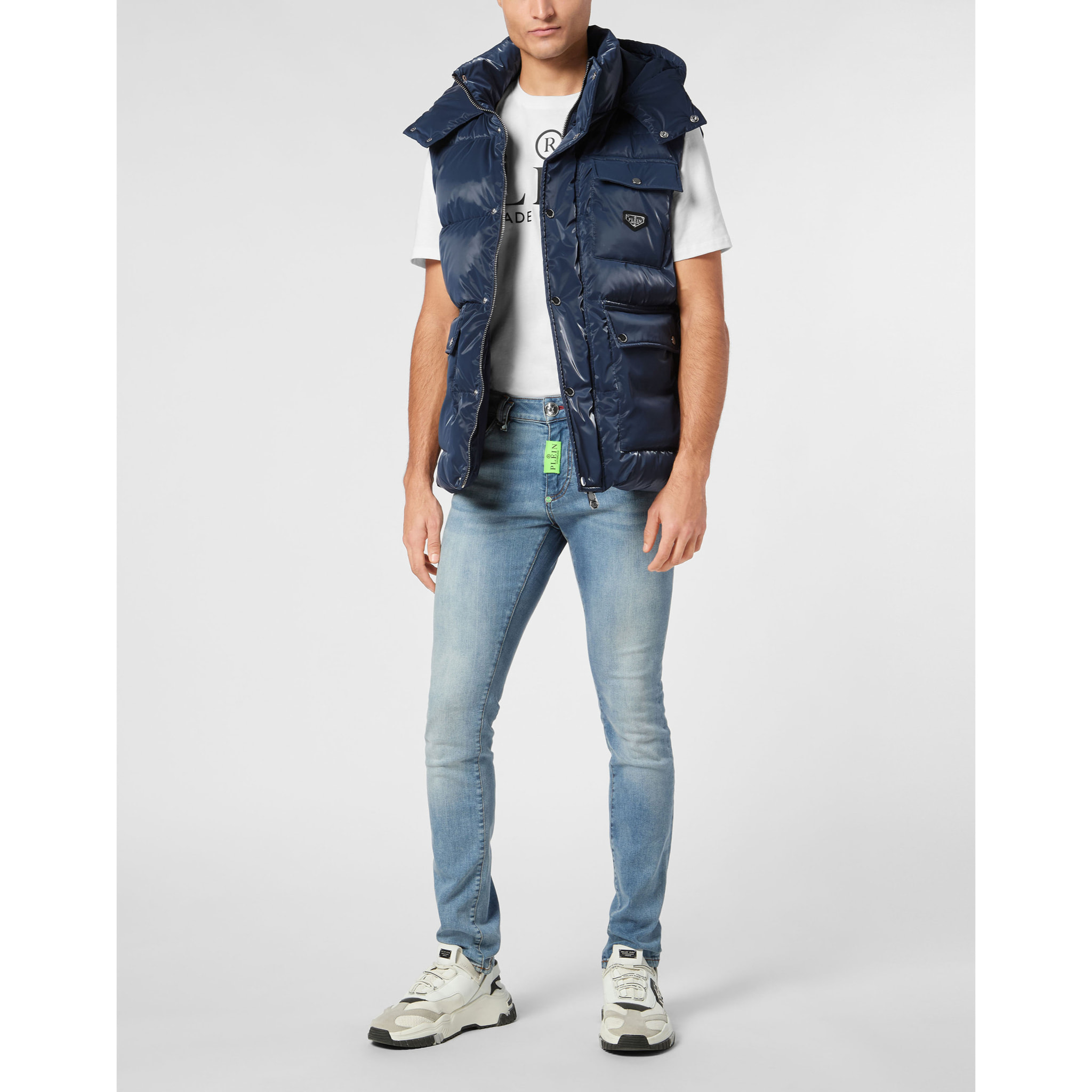 PHILIPP PLEIN Gilet in piuma
