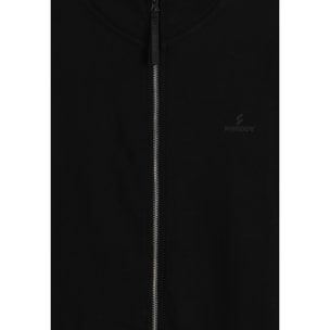 Tuta uomo in cotone con felpa full-zip e collo alto