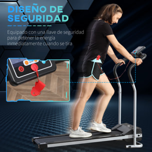 Cinta de Correr Plegable LCD Acero ABS PVC 122x62,5x119cm