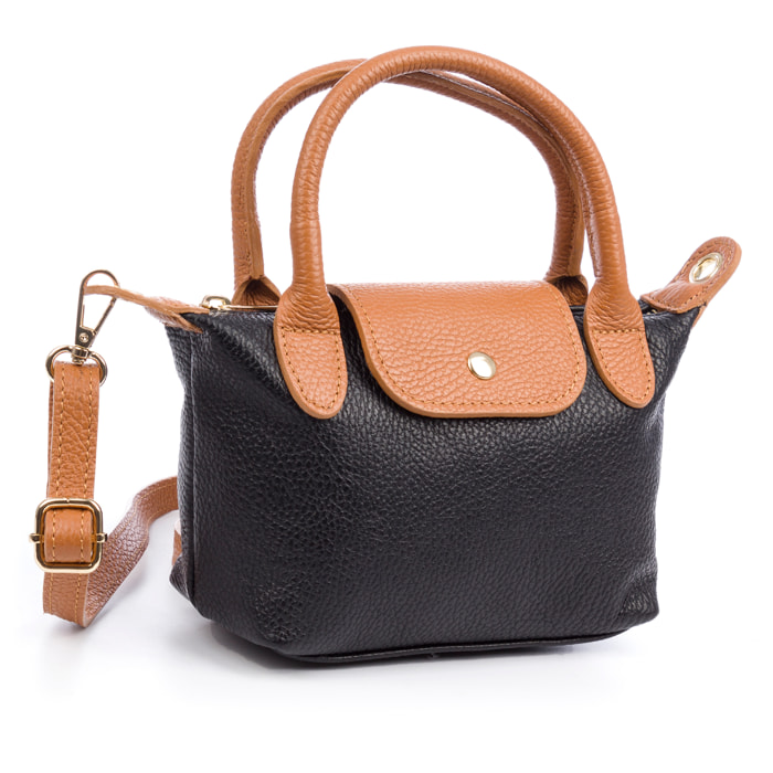 Baucina Borsa a mano Donna. Pelle autentica Dollaro.