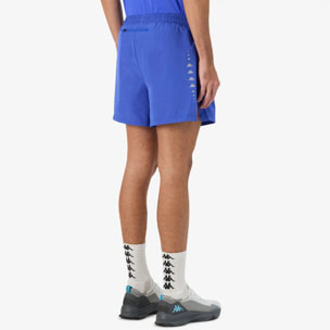 Pantaloni Corti Kappa Uomo Kombat Run Festo Blu
