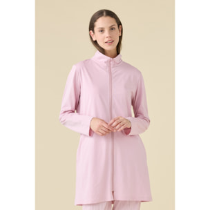 Vestaglia donna estiva in cotone articolo unito. Noidinotte