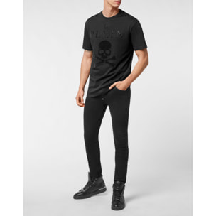 PHILIPP PLEIN T-Shirt Round Neck SKULL