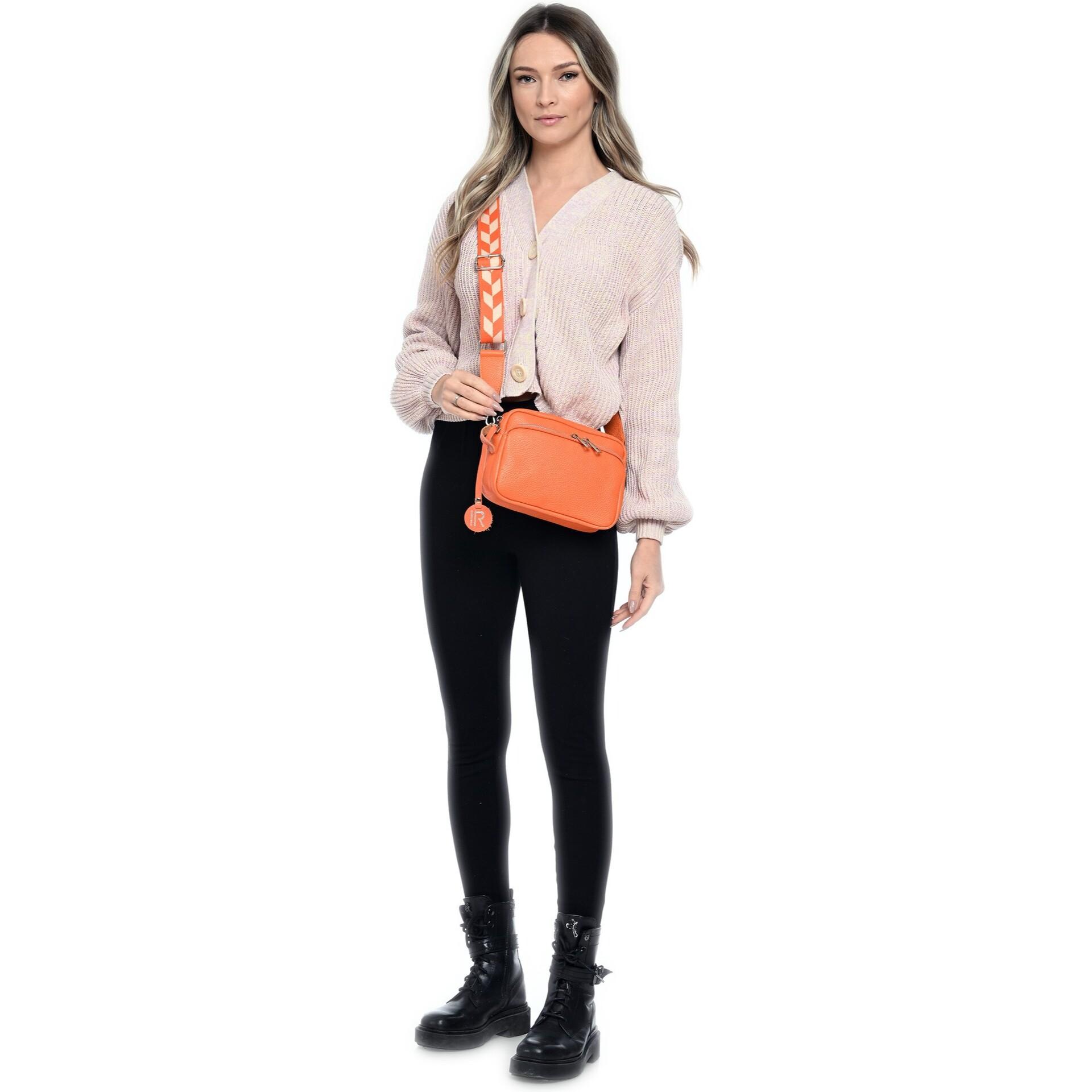 Borsa a spalla Isabella Rhea Arancio