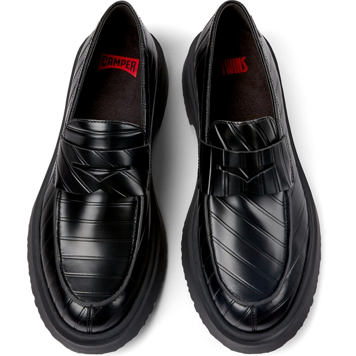 CAMPER Walden Twins - Mocasin Negro Hombre