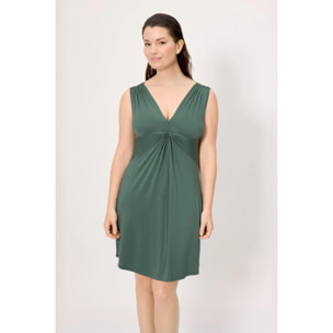 Vestito corto Verde