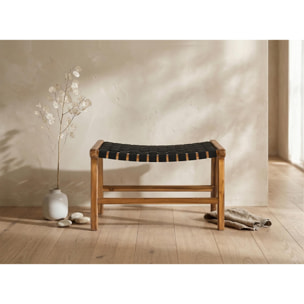 Banco de Mindi 65 Cm Estilo Escandinavo