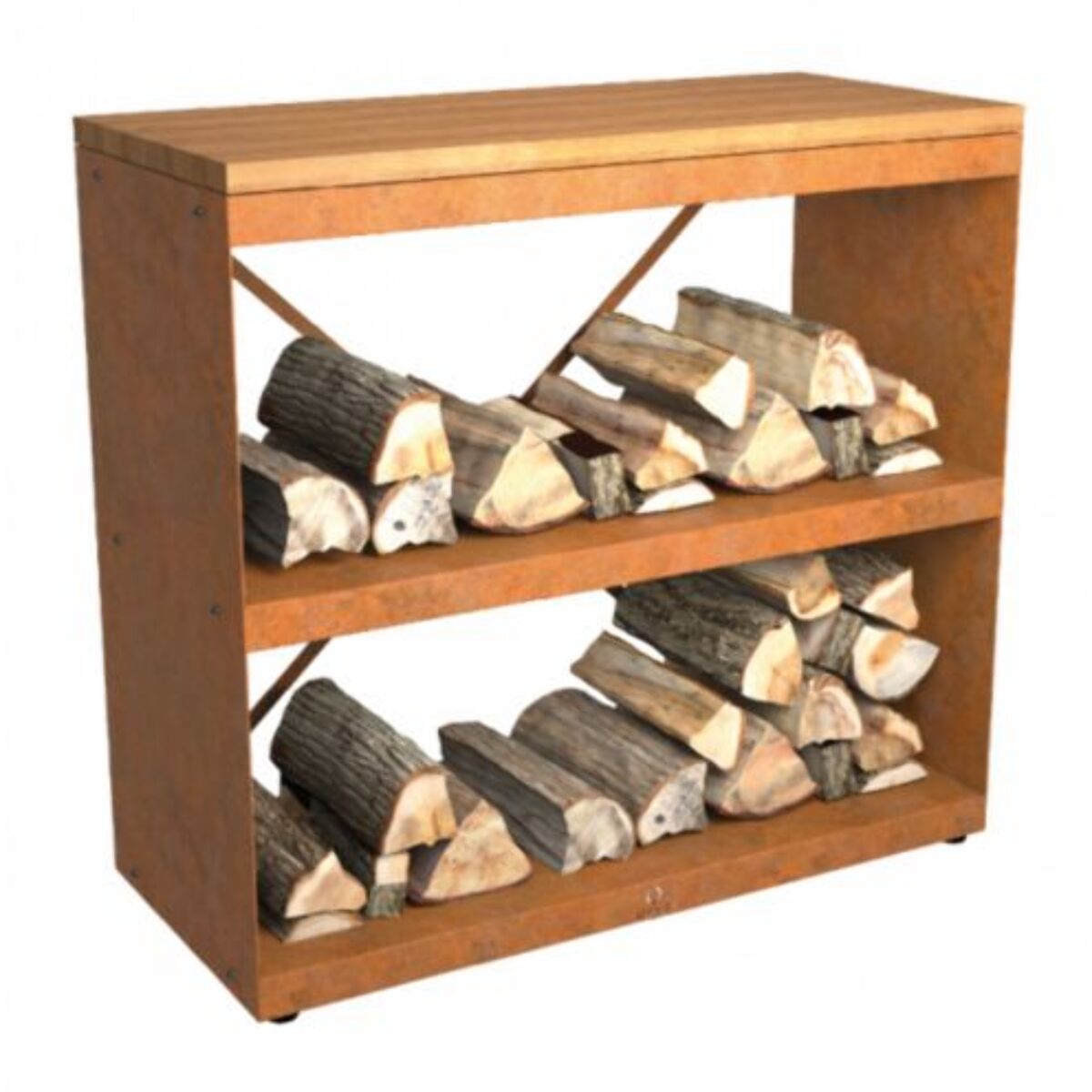 Ustensile barbecue OFYR bois Corten 100