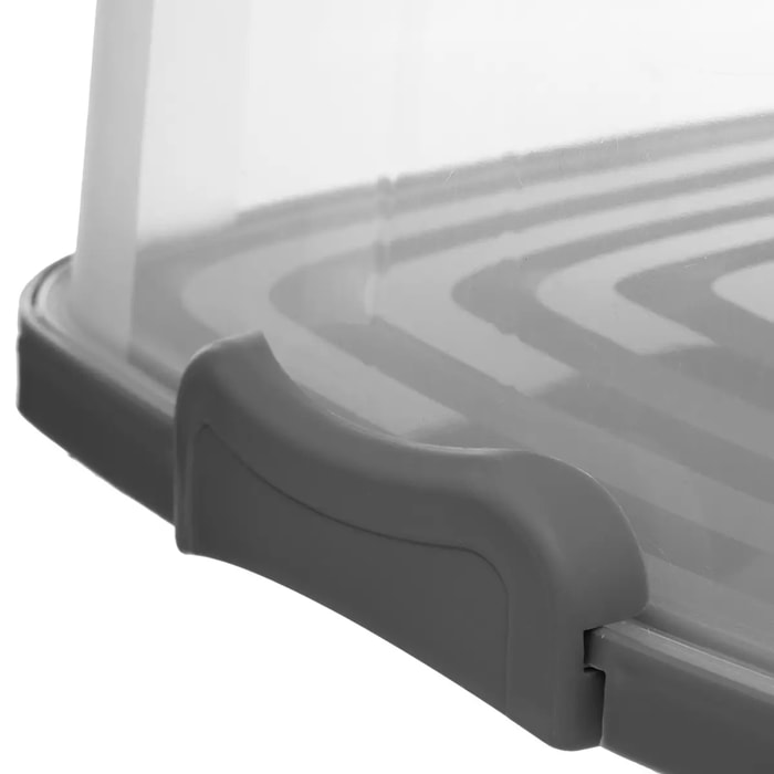 Boîte à gateau carré 33x36cm Plastique