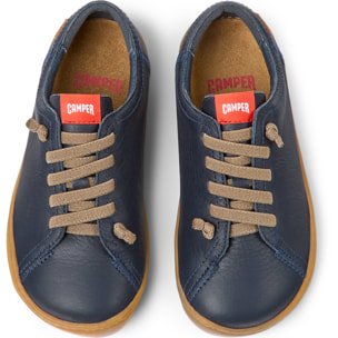 Zapatillas - CAMPER Peu Cami - Azul - Cuero liso