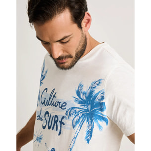 Camiseta Manga Corta Blanco - Kibus