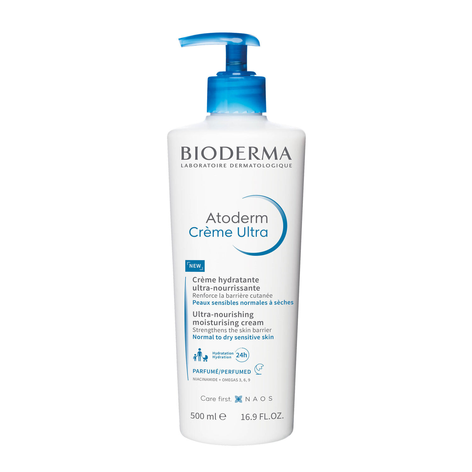 Atoderm - Crème Ultra-Nourrissante Parfumée 500 ml