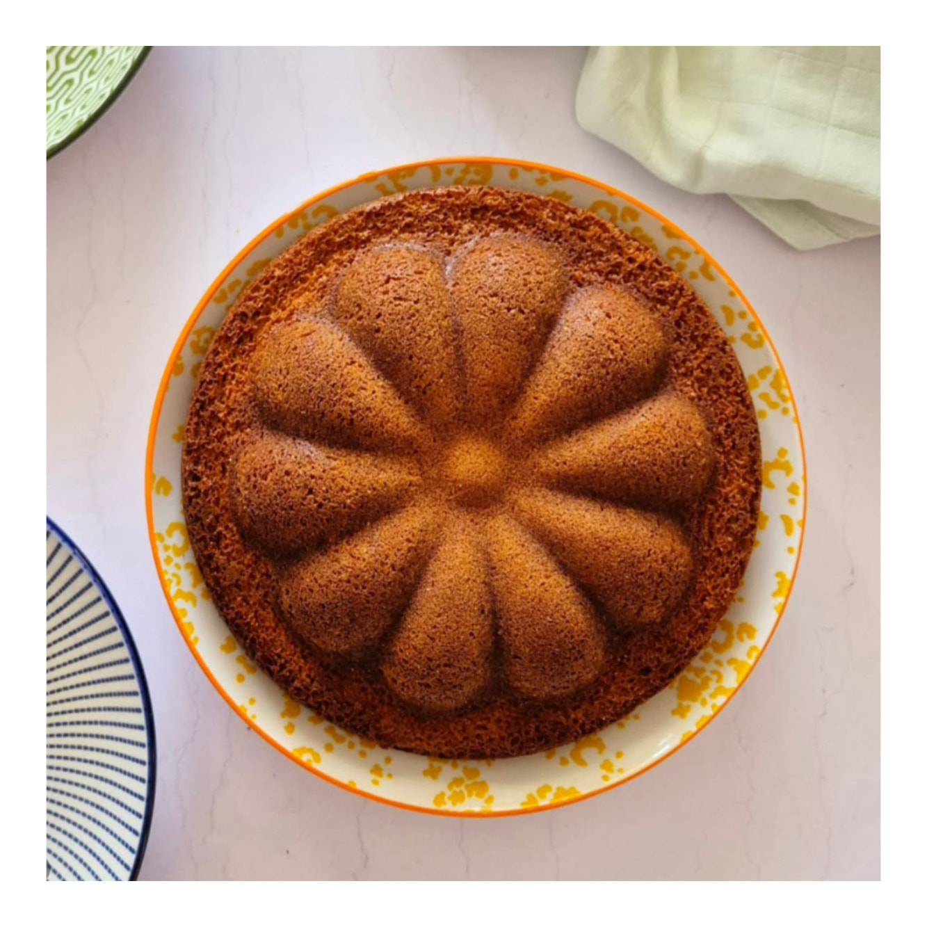 Lot de 6 assiettes à dessert design 3, SABAE