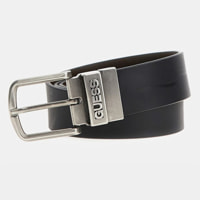 Ceinture - 100% cuir - réversible - noir et marron