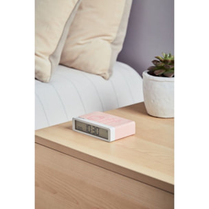 Réveil LEXON x Pantone Flip Classic Rose Quartz