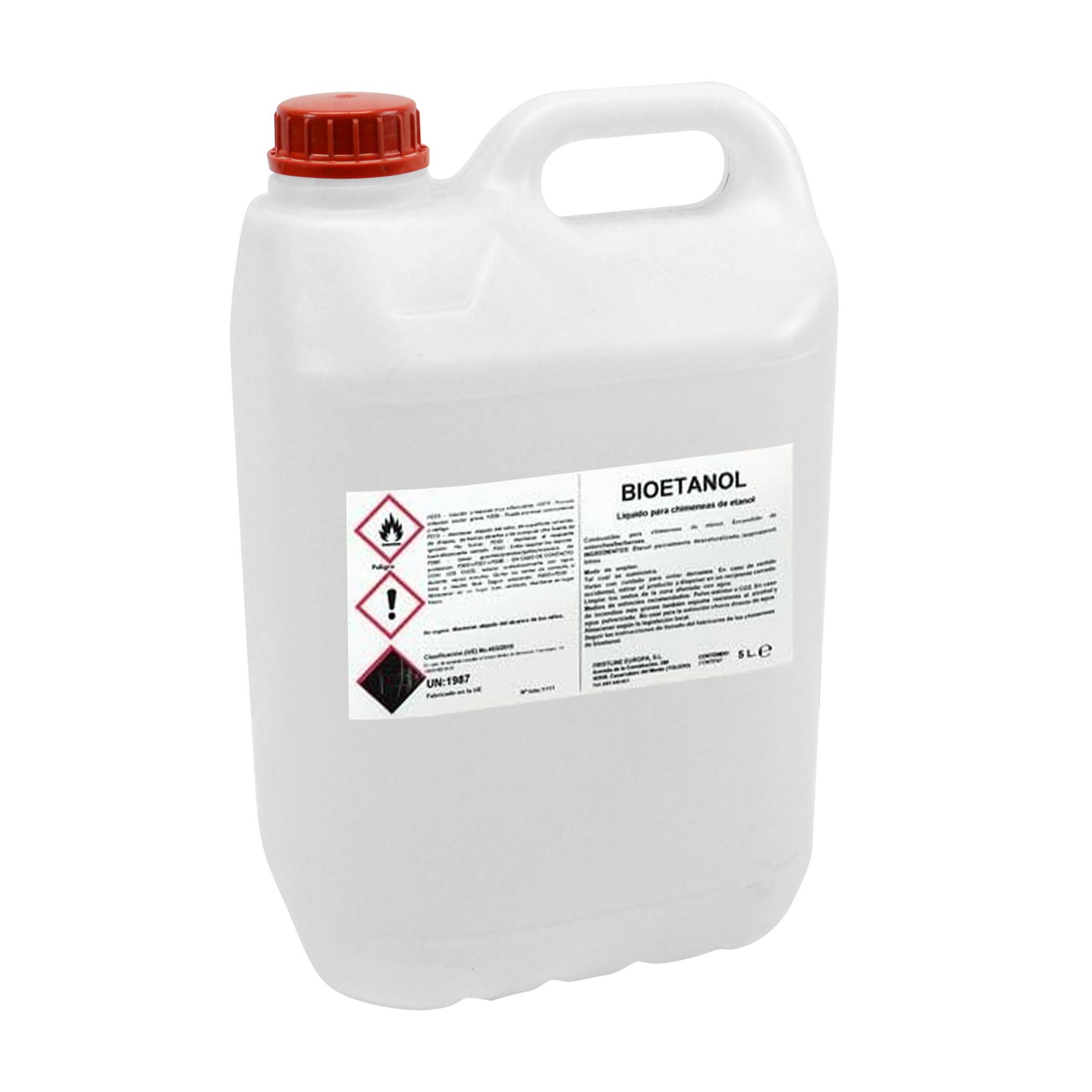 Combustible Etanol de origen natural aroma neutro formato Garrafa 5L GAR-5F PURLINE  W