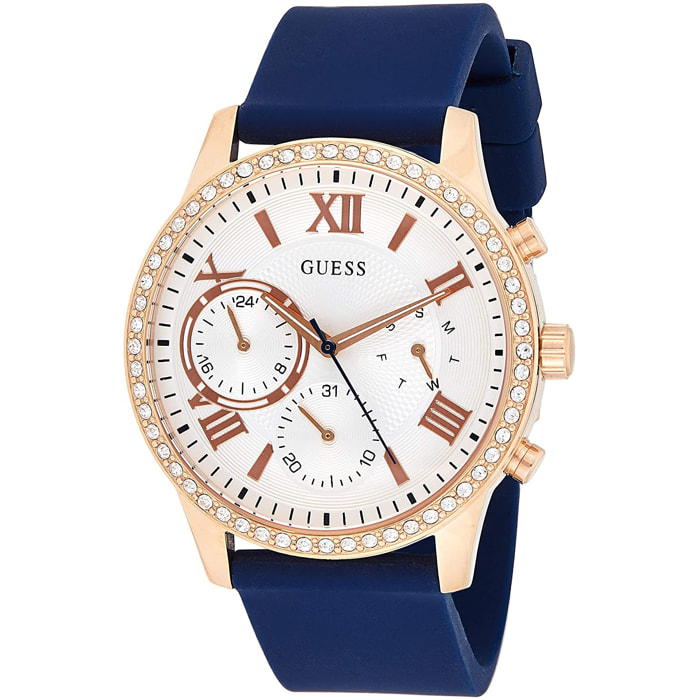 Reloj Guess W1135L3 Mujer Analogico Cuarzo con Correa de Caucho