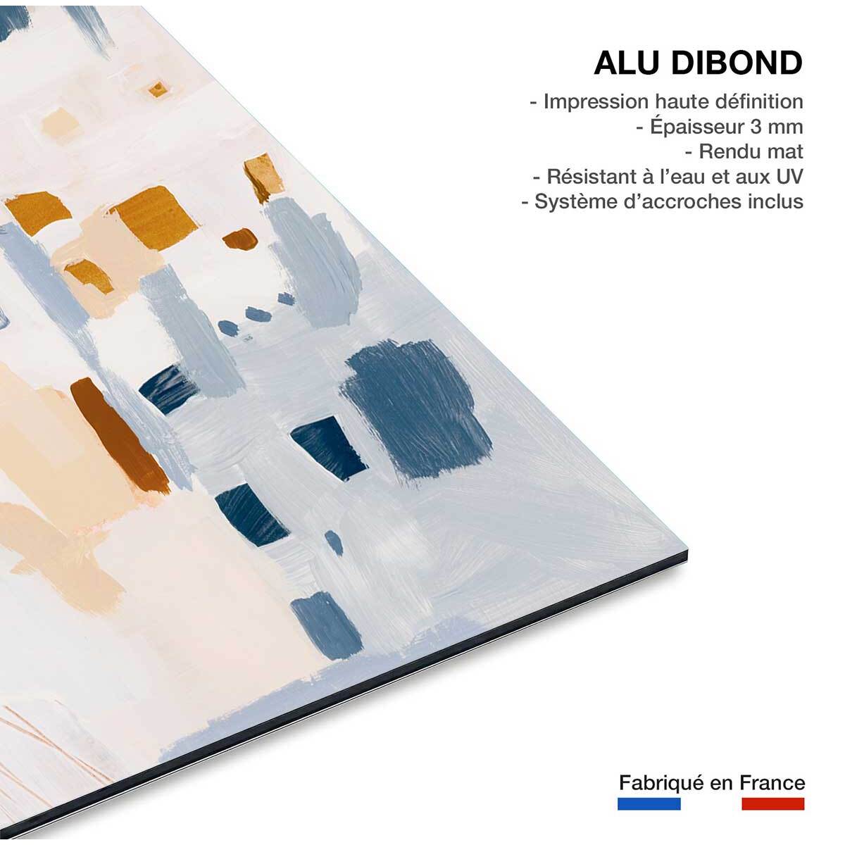 Tableau abstrait gismo  Tableau alu Dibond