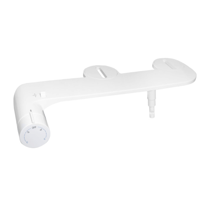 Bidet universel pour abattant de WC, blanc (EASYBIDET)