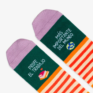 Calcetines "Profe siempre serás especial" talla 42-46