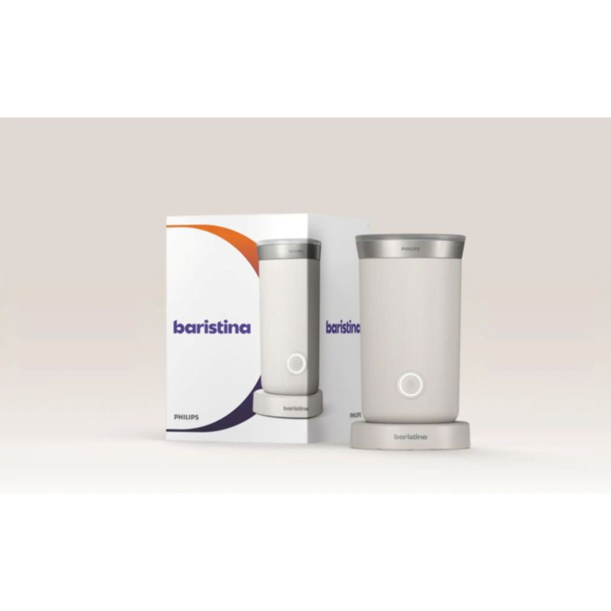 Mousseur à lait PHILIPS blanc pour baristina