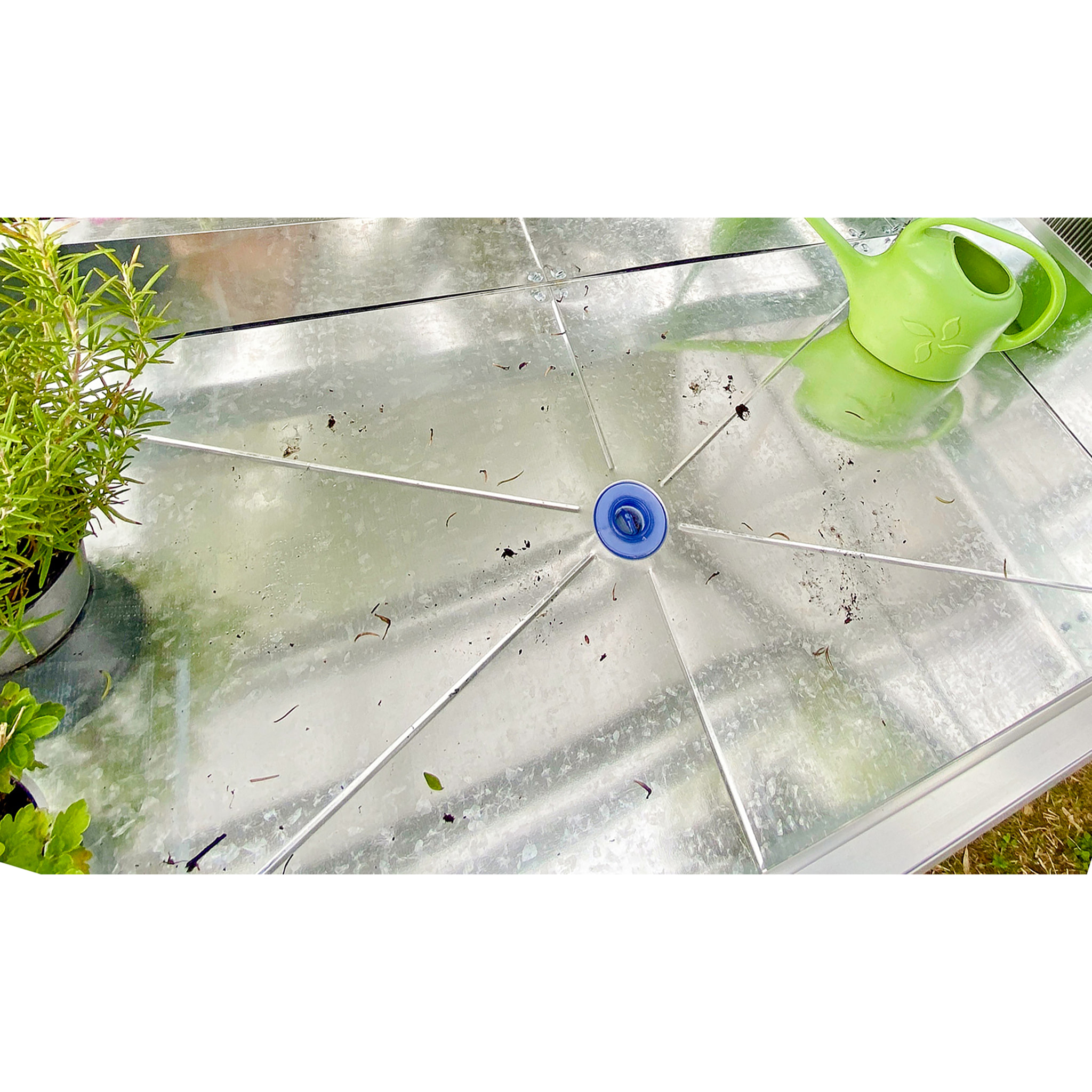 STRETTO - Mini-serre de jardin en acier galvanisé