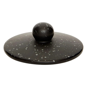 Boîte en céramique Wonja noir 10x10cm