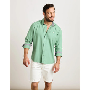 Camisa Manga Larga Aguamarina - Pouka