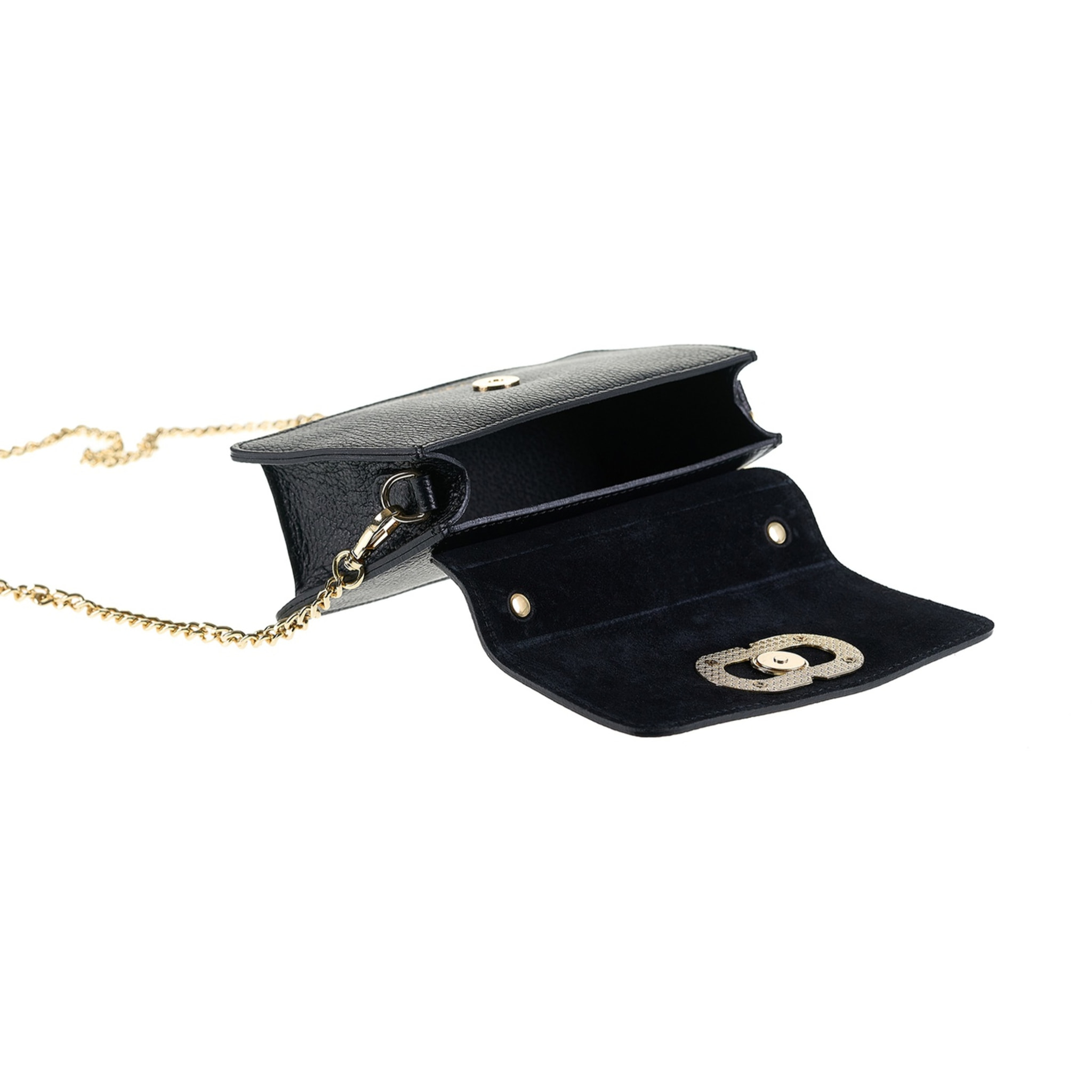 Borsa a mano da donna Made in Italy - Modello Aurélia Nova - 100% pelle - 19.5 x 10.0 x 7.0 cm