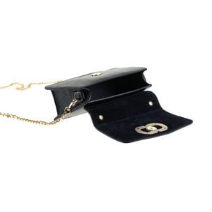 Borsa a mano da donna Made in Italy - Modello Aurélia Nova - 100% pelle - 19.5 x 10.0 x 7.0 cm