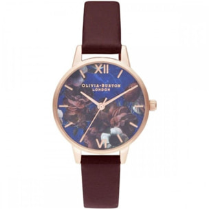 Reloj Olivia Burton OB16SP10 Mujer Analogico Cuarzo con Correa de Cuero