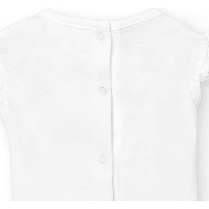 Body bebé tirantes puntilla algodón