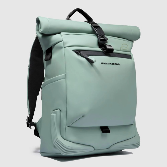 Piquadro Zaino roll-top resistente all'acqua porta pc 15,6
