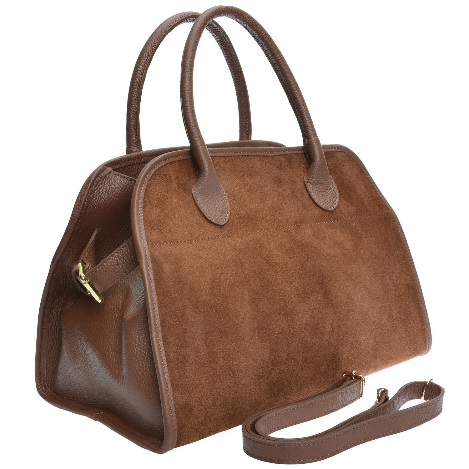 Borsa a mano Anna Luchini Marrone