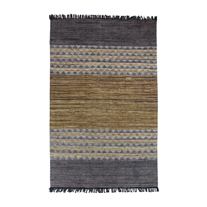 Tapis en cuir recyclé et coton 150x240cm ADANA