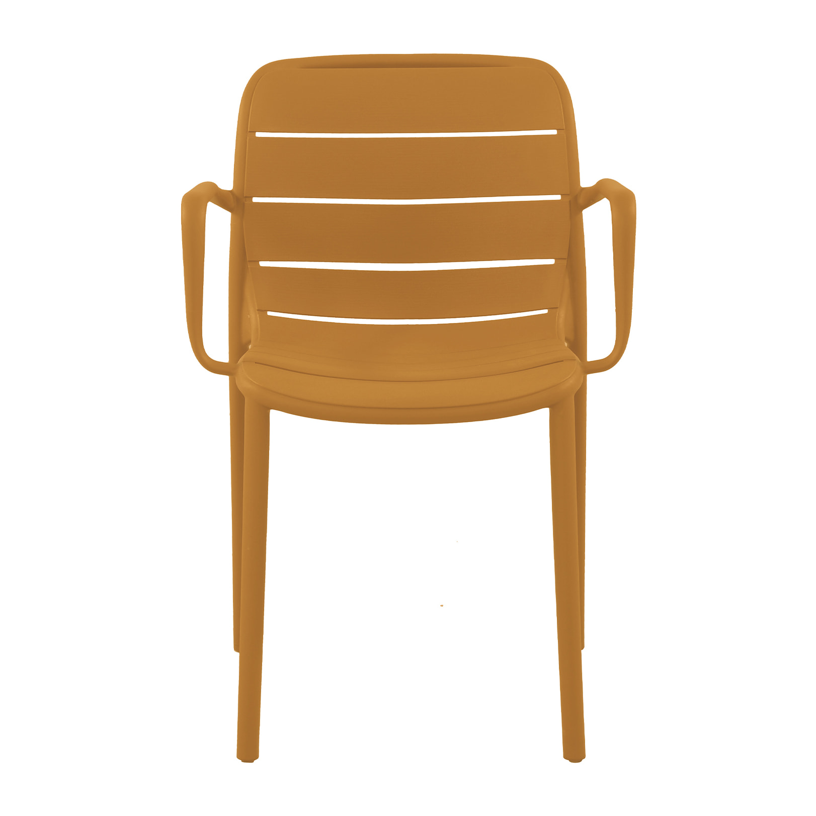 Set Da 4, Poltrona Itaca In Polipropilene Ambra