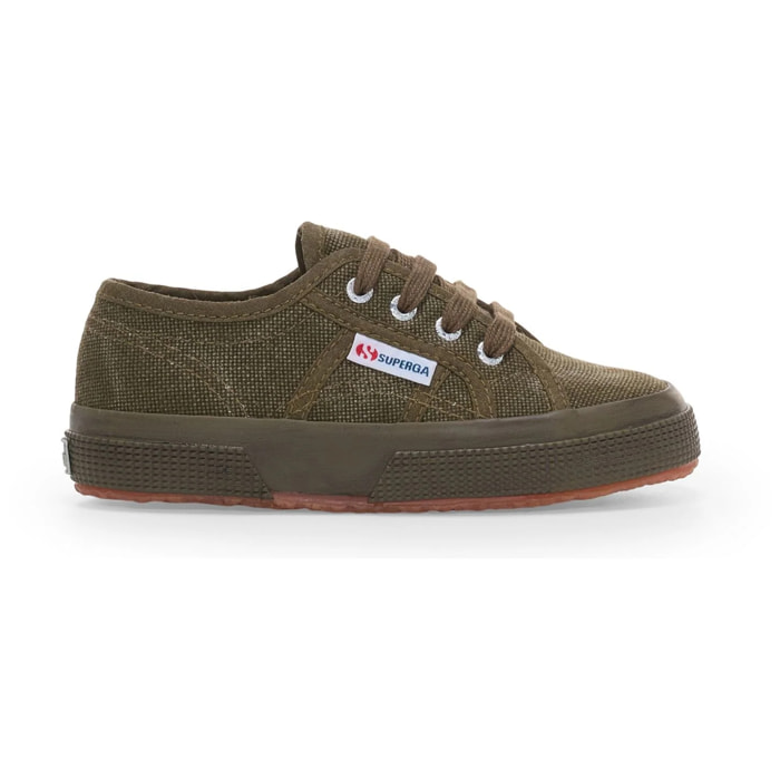 Superga - Niño/a Verde - 2750 KIDS COTTON STONE WASH