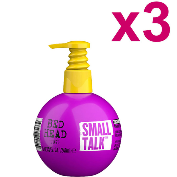 TIGI Kit Bed Head Small Talk Thickening Cream 3 Unidad x 240ml