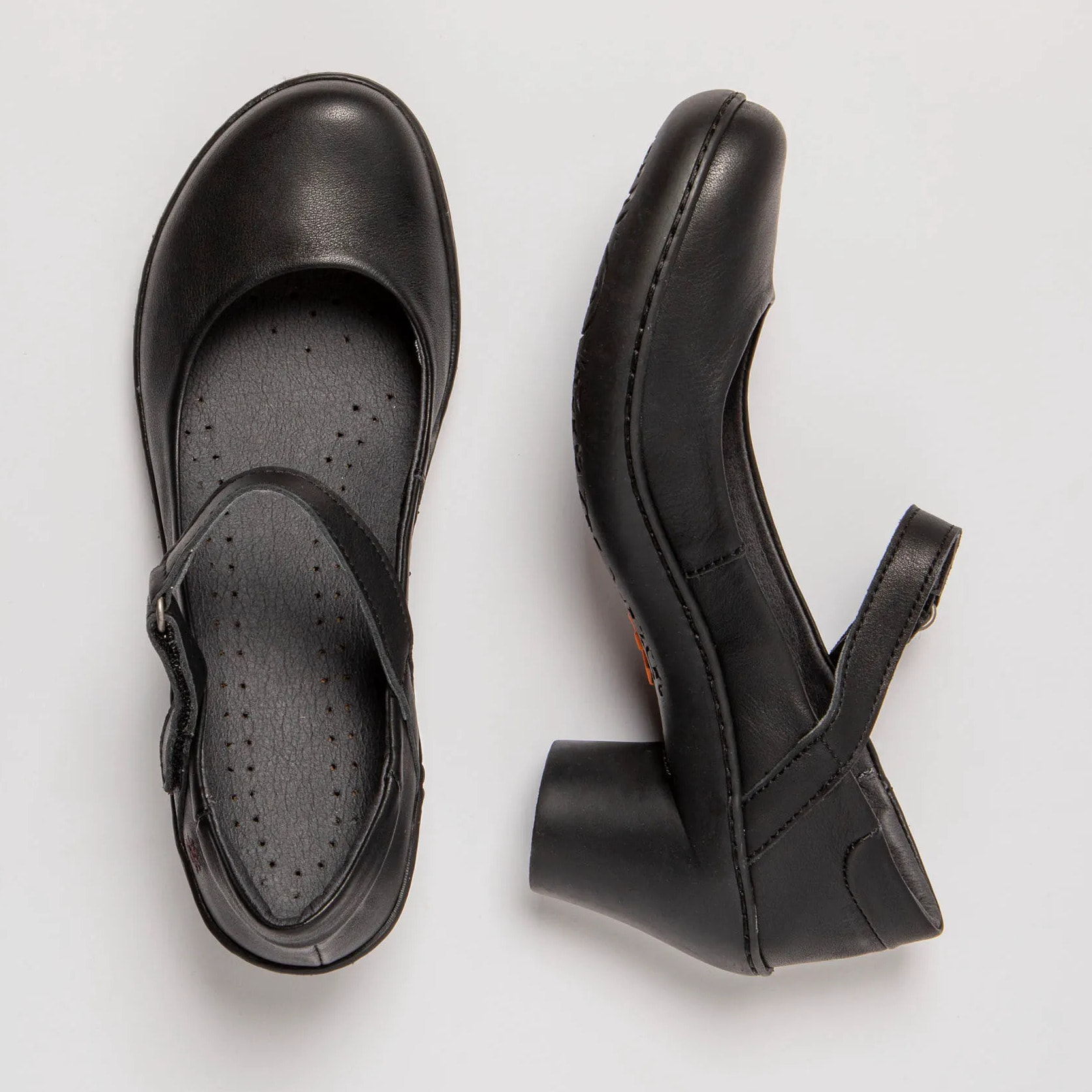 Zapatos con tacón 1440 NAPPA BLACK/ ALFAMA color Black