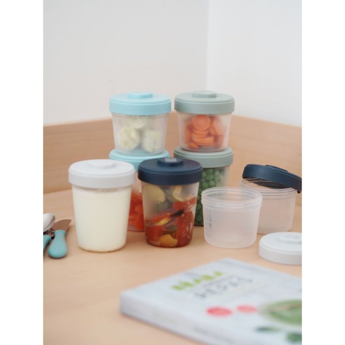 Pot de conservation BEABA repas Eucalyptus