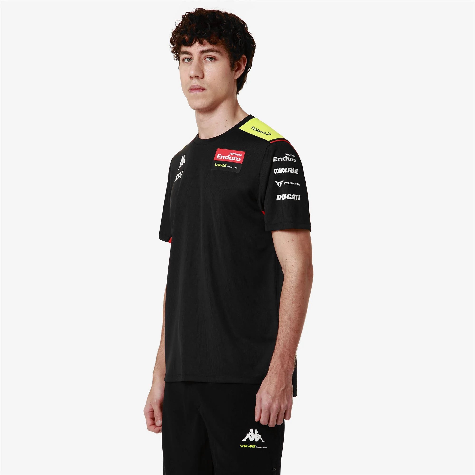 Kappa - Maglie gioco Uomo Nero - Amirymone Vr46